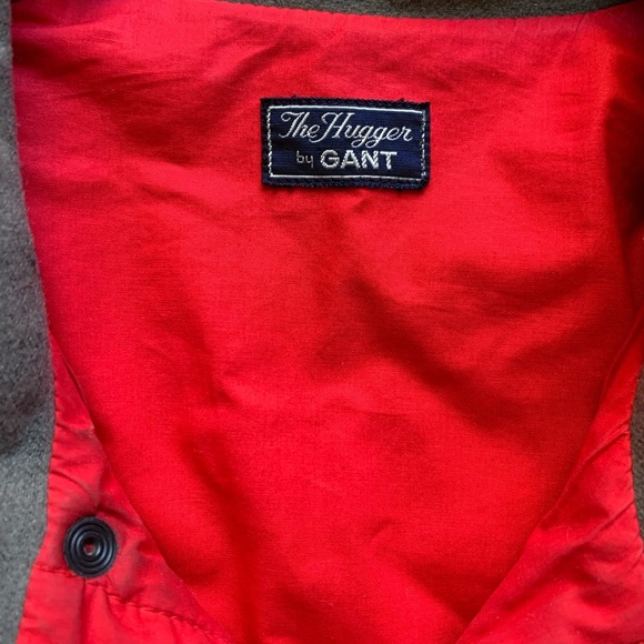 Gant Gray Jacket with Red Lining - Picture 4 of 10